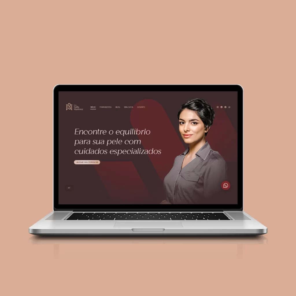 Exemplo de Landing Pages Estratégicas e Sites Personalizados.